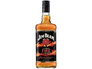 Whisky Jim Beam Fire 4 anos Bourbon Americano - 1L