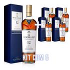 Whisky Macallan 12 Anos Double Cask 700ml X 5 - Kit com 5 - Geral