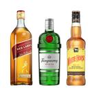 Whisky Red Label 1L + White Horse 1L + Gin Tanqueray 750ml - Red Label / White Horse / Tanqueray