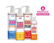 Widi Kit Juba Shampoo 500ml + Cond500ml + Encaracolando 500ml + mousse 180ml