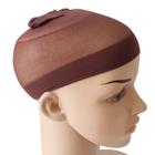 Wig Cap Touca Fina para Peruca Cor Marrom 2 unidades - Stocking