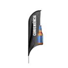 Wind Banner 3D Conveniência Dupla Face Com Haste 220X70Cm