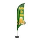 Wind Banner 3D Kit Completo Dupla Face Modelo Vela Temas