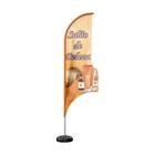 Wind Banner 3D Kit Completo Dupla Face Modelo Vela Temas