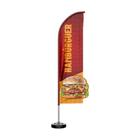 Wind Banner 3D Kit Completo Faca Dupla Face Vários Temas