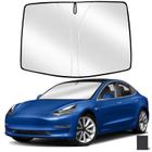 Windshield Sun Shade Carautomust para carro Tesla Model 3/Y