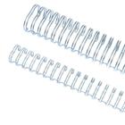 Wire-o Anel 3/4" para 140 fls Carta 2x1 Prata(Silver) 50 und