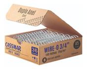 Wire-o para Encadernação 2x1 A5 Branco 3/4 para 140fls 36un