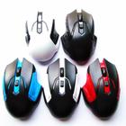 Wireless 2.4ghz Optical Mouse Professional 6 Button Gaming