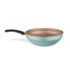 Wok Antiaderente 28 Cm Turquesa Flora Mta 9143