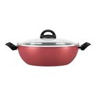 Wok Com Tampa e Alças 4,1 L Chilli Cereja Brinox