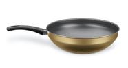 Wok Mta Linha Flora 28 Cm Antiaderente Gold