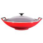 Wok Sem Acessórios 36 cm Vermelho Le Creuset