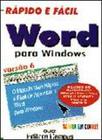 Word para windows versao 6 rapido e facil para iniciantes