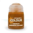 Workshop Paint Pot Games Citadel Contrast Snakebite Leather 18 ml - Games Workshop