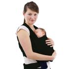 Wrap Sling Carregador Passeio De Bebe Malha Respirável Liso Grafite