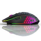 X801 Wireless Gaming Mouse Honeycomb Hollow Ergonomically Projetado USB 10m Transmissão Sem Fio Profissional RGB Mouse Gamer