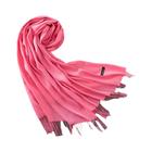 Xale de Caxemira Longo Feminino - Cor Sólida, Hijab, Pashmina com Borla