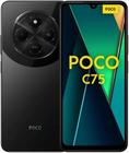 Xiaomi Poco C75 256GB / 8GB RAM, Preto, Camera 50 Mpx, 4G, Tela 6,88", Dual SIM, Lançamento 2025