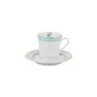 Xícara Café Com Pires 60ml Porcelana Schmidt - Dec. Audrey 2251