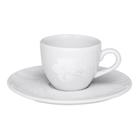 Xicara com Pires Coup Blanc Oxford Porcelana 200ml