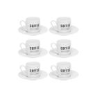 Xicara De Cafe Manhattan Branco 80Ml 6Pcs - Hauskraft