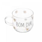 Xicara de Vidro Borossilicato Bom Dia 120ml - Wolff