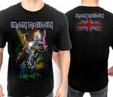 XX Camiseta Iron Maiden Of0062 Consulado Do Rock Plus Size