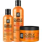 Yamá Curly Repair - Kit Cabelos Cacheados Trio (3 Produtos)