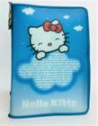 YES Pasta Hello Kitty Colegial Azul Sky com Ziper Of