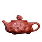 Yixing Tea Pot Handmade Golden Toad Purple Clay Teapot Beauty Kettle Raw Ore Dahongpao Teaware Chinese Teaware Ceremony Gifts Bules