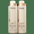 Ykas Gold Escova Progressiva Kit Ouro (2 x 1 Litro)