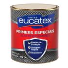 Zarcão Primer Eucatex Fundo Preparador Anti Ferrugem Anti-Corrosivo Madeira Metal Cor Laranja 900ml