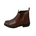 Zelão bota elastica coberta vaqueta café
