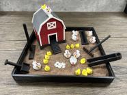 Zen Garden MunnyGrubbers Chicken Zen Garden com areia fina