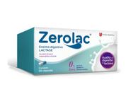 Zerolac Enzima Lactase 10.000 FCC 30 Cáps - União Química