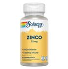 Zinco 25mg Solaray Vegano com 60 Comprimidos - Biowell