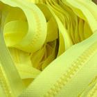 Ziper Trator Amarelo Neon Nº6