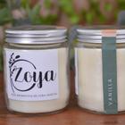 Zoya Vela Aromática Vanilla Traz calma 200g