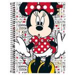 Caderno Universitário Minnie 10 Matérias 200 Folhas