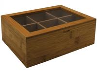 Caixa de Chá de Bambu Haus 57717/207