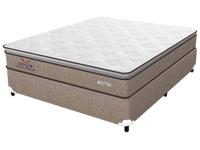 Cama Box Casal (Box + Colchão) Plumatex Molas