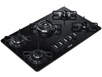 Cooktop 5 Bocas a Gás Natural e GLP Consul Vidro