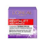 Creme Anti-idade L'Oréal Paris - Revitalift Hialurônico Diurno FPS 20