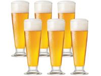 Jogo de Copos de Vidro para Cerveja 300ml