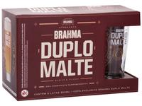 Kit Cerveja Brahma Duplo Malte Lager 6 Unidades