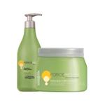 Kit L'Oréal  Force Relax - Shampoo 500 ml e Máscara 500 g
