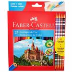 Lápis de Cor 24 Cores Faber Castell
