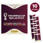 Livro - Kit C/ 1 Álbum Brochura + 10 Envelopes de Figurinhas da Copa Do Mundo Qatar 2022