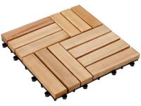 Mini Deck Modular de Madeira de Eucalipto